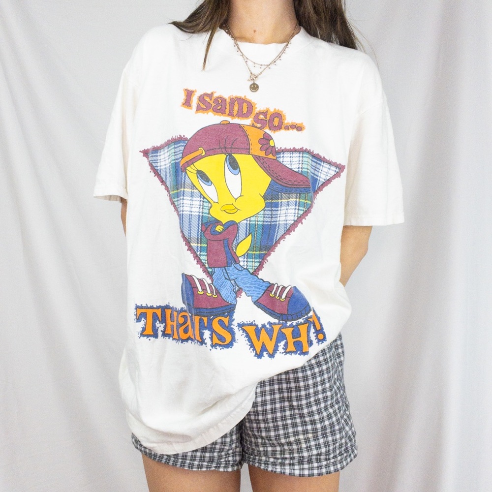 Vintage Tweety Bird Graphic T Shirt